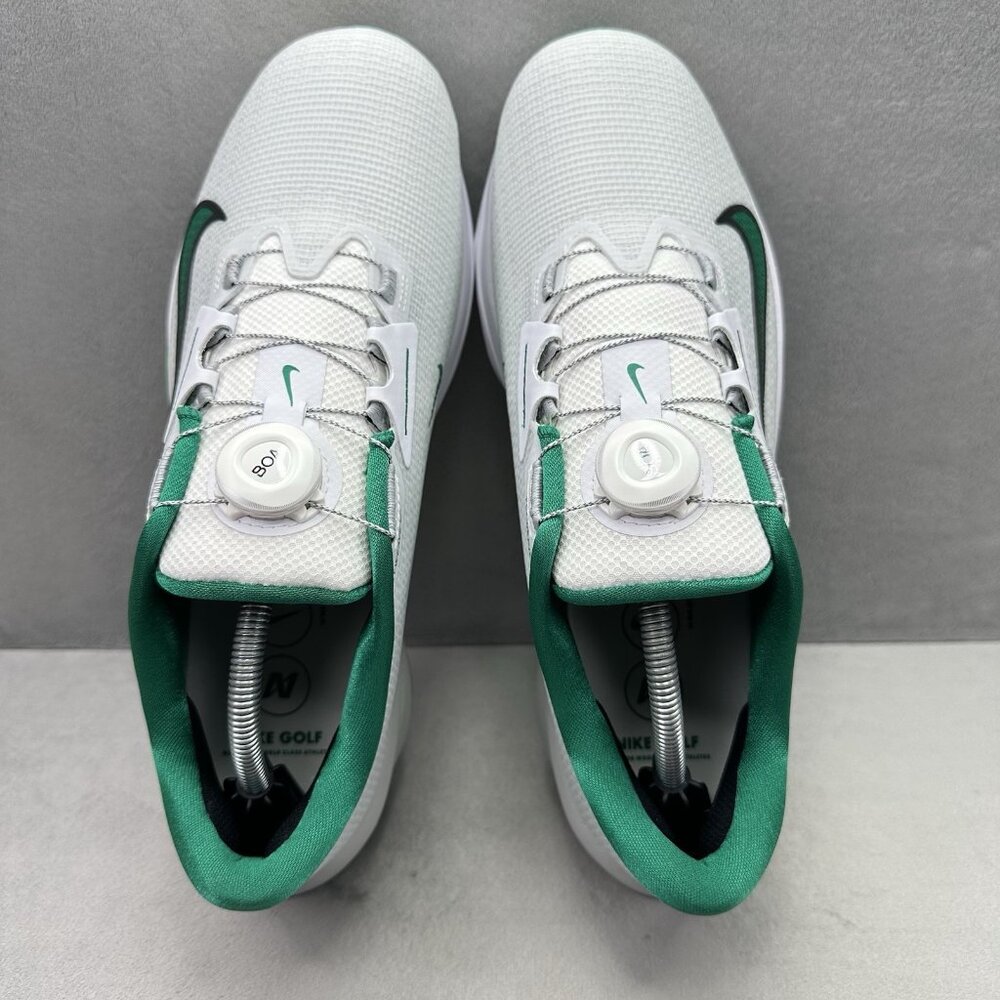 Nike Infinity Tour 2 BOA Mens Size 11 (W) WIDE Golf Shoes Photon Dust Malachite - Picture 6 of 8